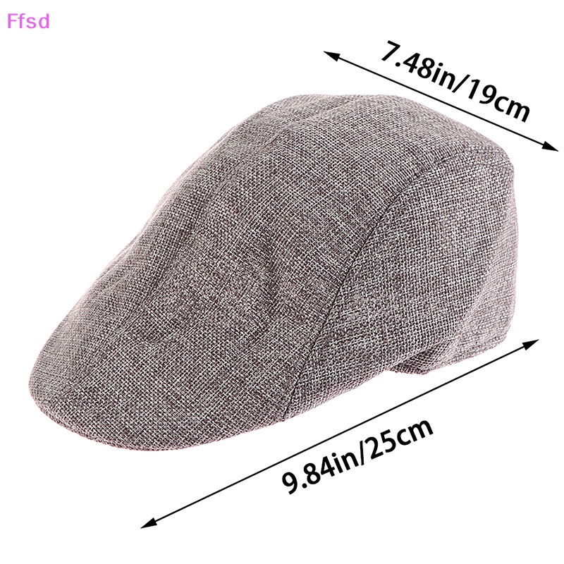 {Ffsd} 1 Chiếc Mũ Nồi Beret Phong Cách Anh Quốc Cổ Điển Đường Phố Cho Nam * Bán Chạy
