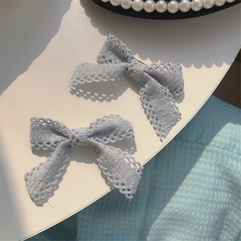 Kẹp Tóc Nơ Ren Xinh Xắn Thời Trang 2023