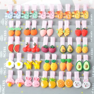 Kẹp tóc bọc vải nhiều mẫu mix mẫu