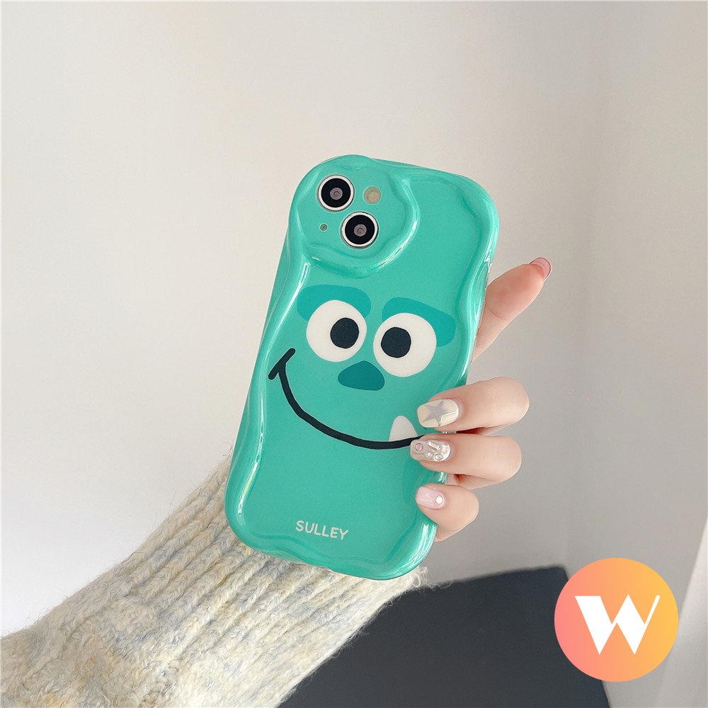 Ốp Điện Thoại Mềm Hình Quái Vật 3D Viền Cong Cho IPhone 7Plus 8 6s 6 7 Plus XR XS X Max SE 2020 11 13 12 14 Pro Max