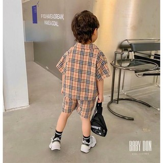 Set Sọc Mùa Hè Cho Bé Trai