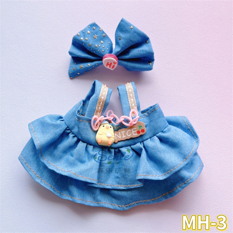 Mới Bộ Quần Áo Búp Bê 20CM Phong Cách Lolita Xinh Xắn
