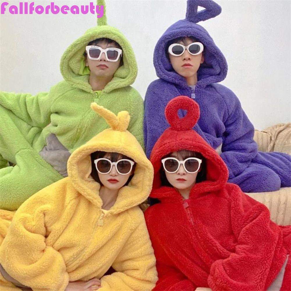 FALLFORBEAUTY Trang Phục Hóa Trang Nhân Vật Hoạt Hình Teletubbies Tinky Winky Dành Cho Người Lớn