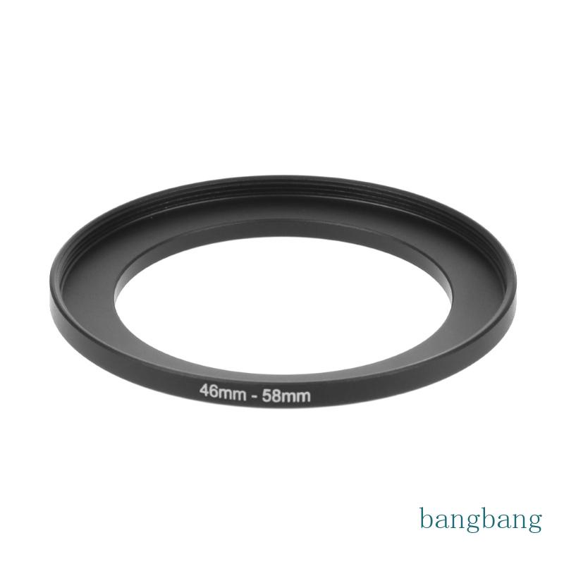 Vòng Nối Kính Lọc Máy Ảnh 46mm Sang 58mm Bằng Kim Loại Mới