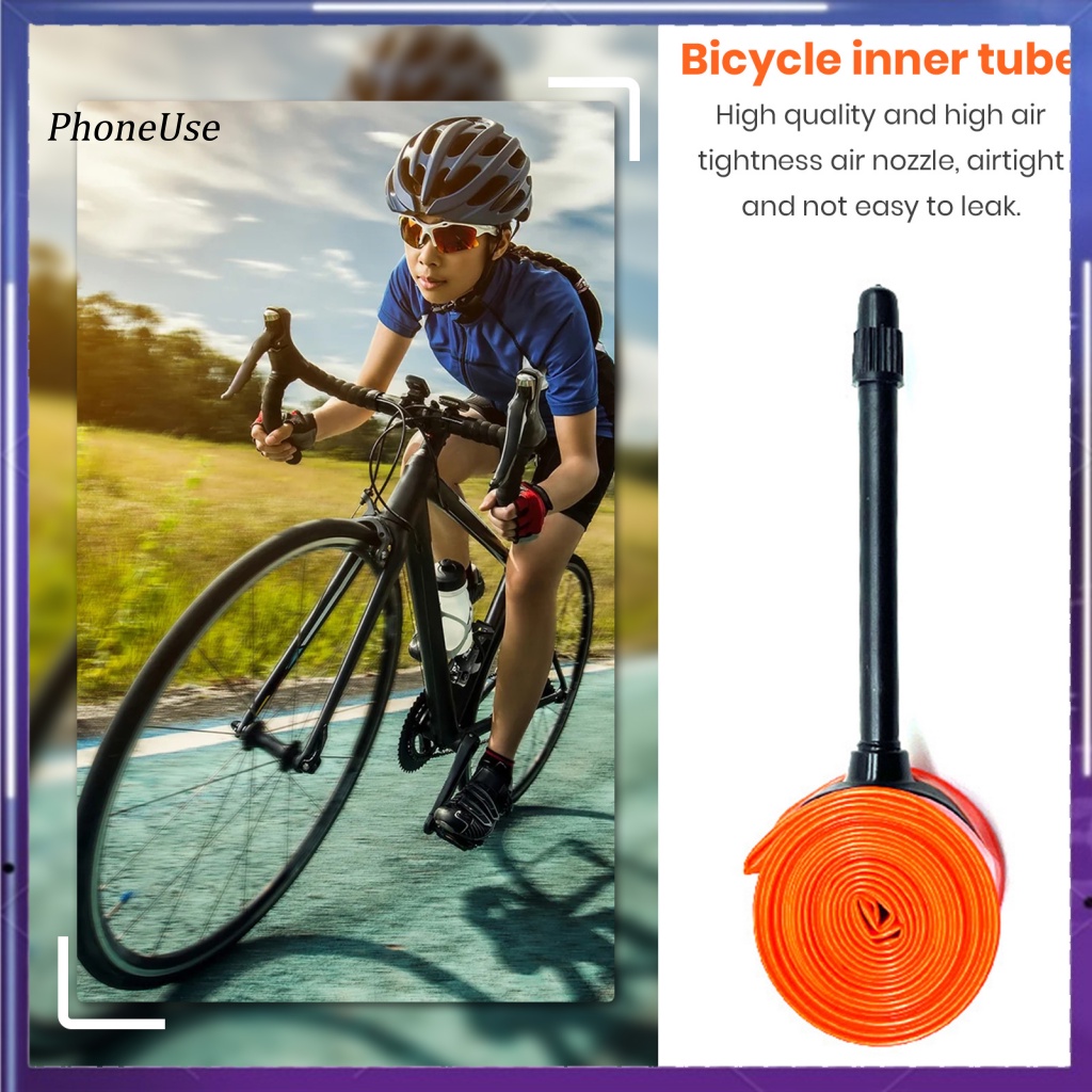 Lốp Xe Đạp Bằng Da PU Siêu Nhẹ Với Van 65mm Thay Thế Tiện Dụng