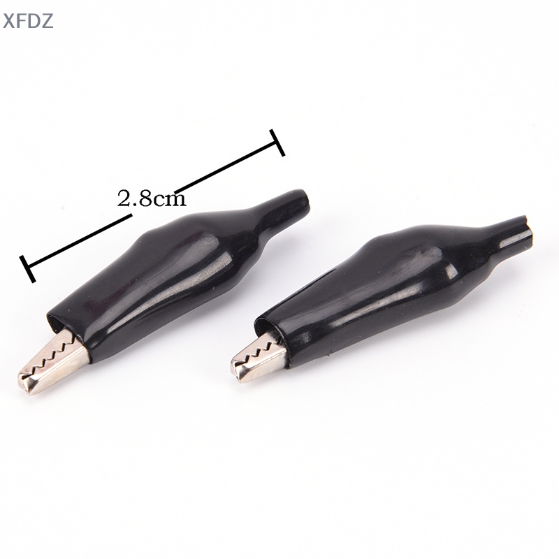 Set 10 Kẹp Cá Sấu Thử Điện Bằng Kim Loại Cách Nhiệt