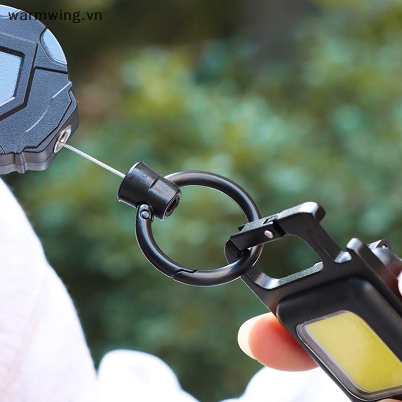 1 Móc Khóa Co Giãn Có Thể Thu Gọn Chống Thất Lạc Dễ Dàng Cho Leo Núi Ngoài Trời