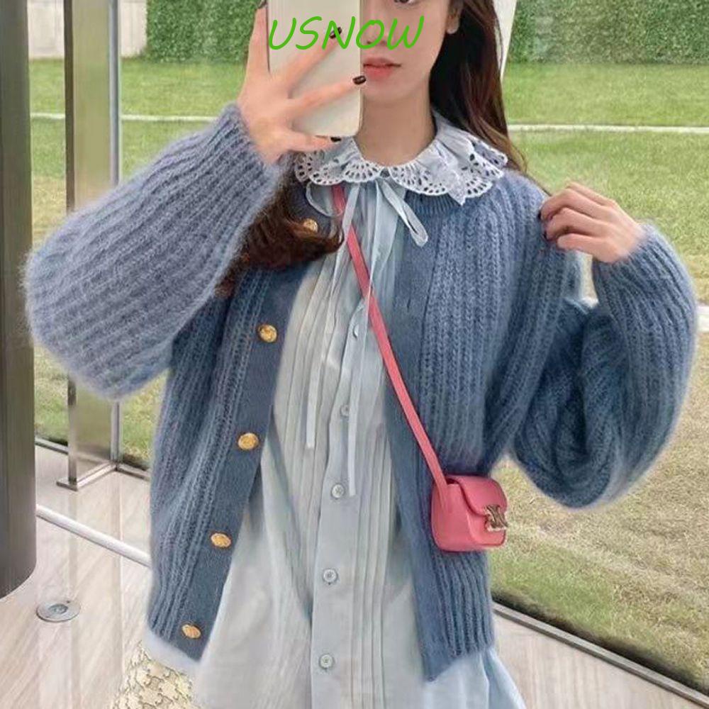 USNOW Túi Đựng Tai Nghe Phong Cách Retro Cho Nữ