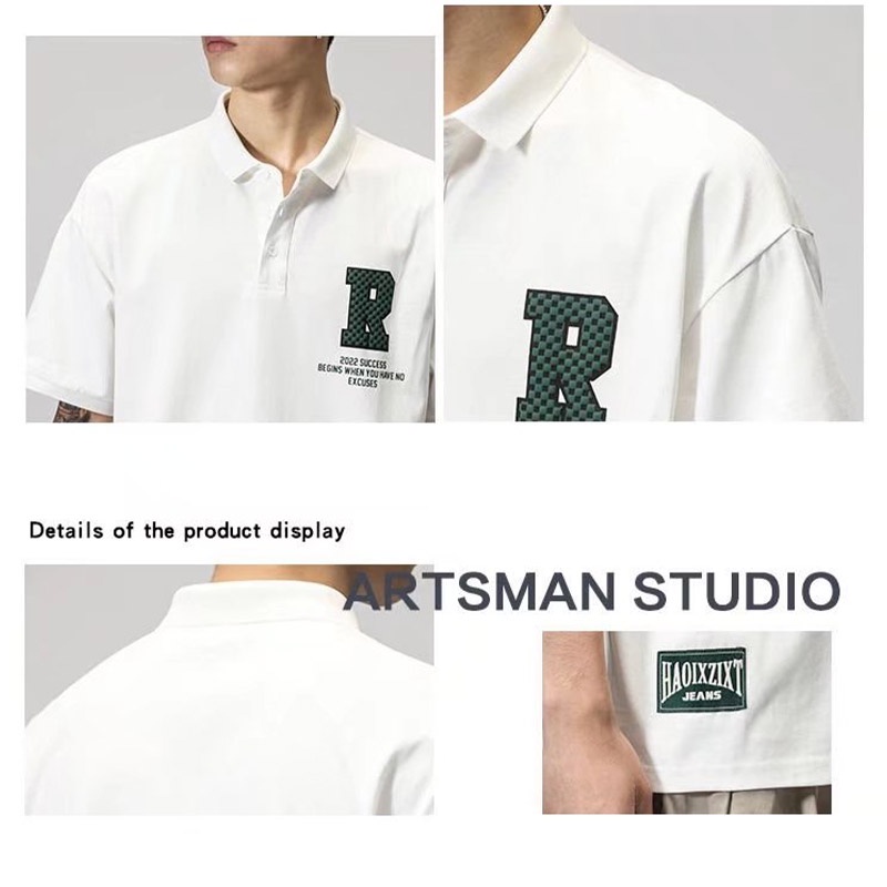 Áo Thun polo Thể Thao Tay Lửng Cao Cấp Dễ Phối Đồ Cho Nam