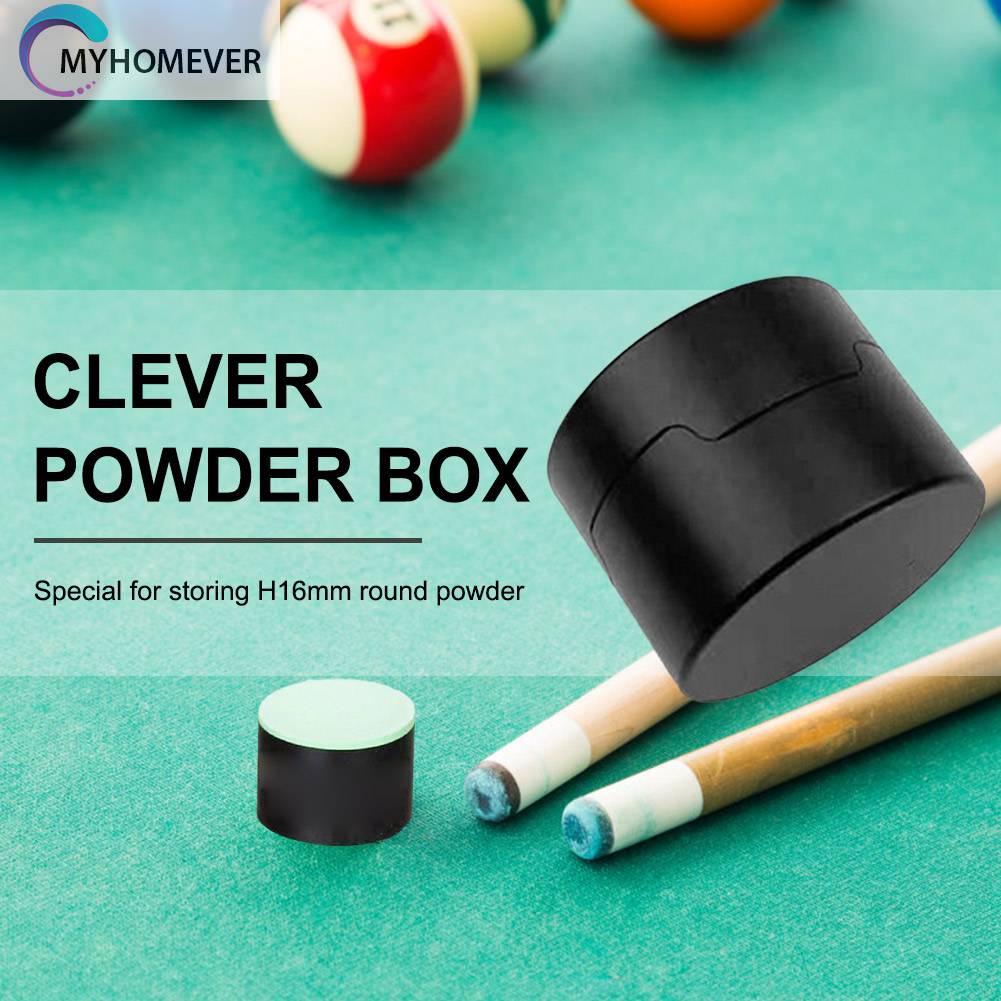 Hộp Phấn Đánh Bida Mini Bằng Nhôm Gọn Nhẹ