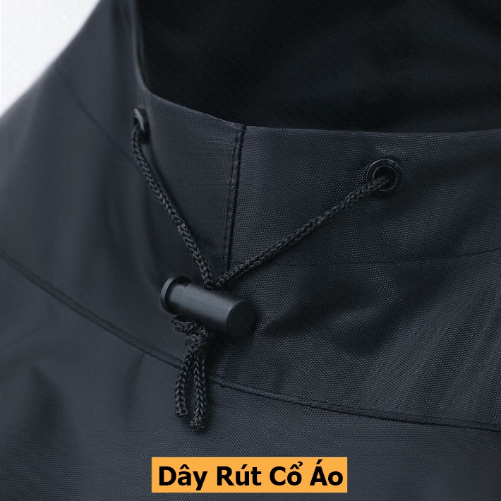 Áo Mưa Cánh Dơi Vải Oxford Cao Cấp Size To Lớn RAINCOAT