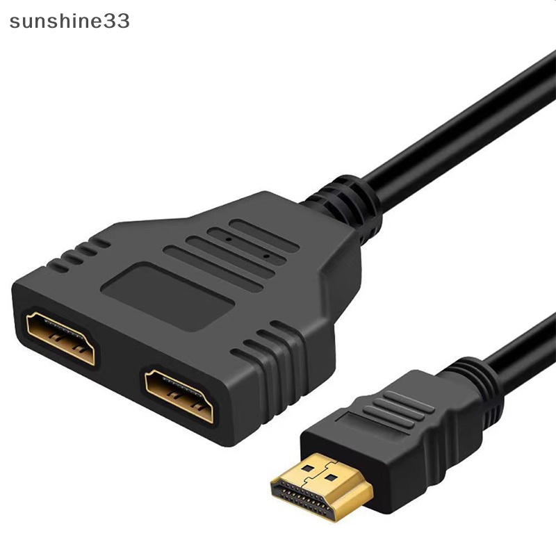 Cáp Chuyển Đổi HDMI 2 Cổng 1080P Chuyên Dụng Cho Thiết Bị Đa Phương Tiện