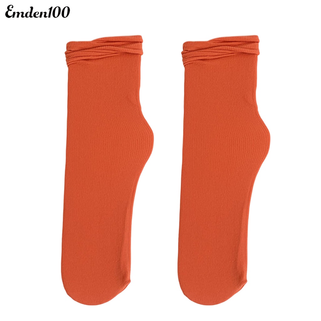 1 Đôi Tất Chân Chống Trượt Mềm Mại Thấm Hút Mồ Hôi Thoáng Khí Cho Nữ
