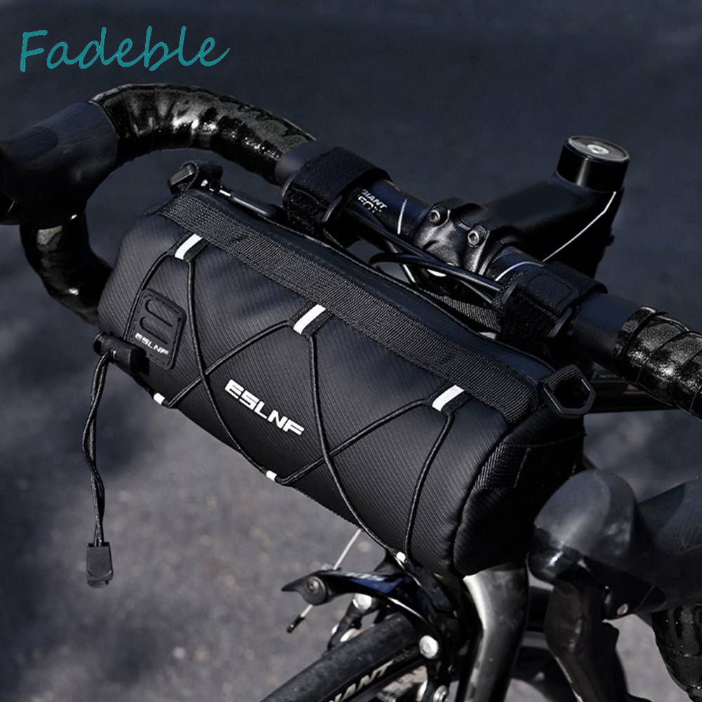 Túi Lưới Đeo Vai Nhiều Ngăn Màu Phản Quang Thời Trang Sang Trọng Cho Xe Đạp