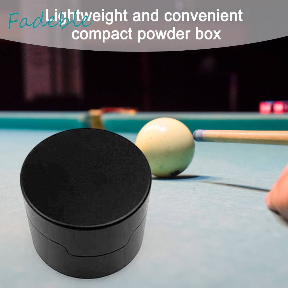 Hộp Phấn Đánh Bida Mini Bằng Nhôm Gọn Nhẹ