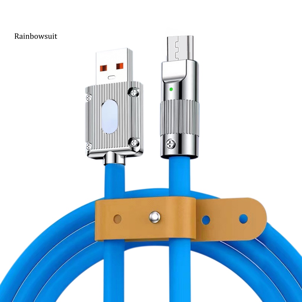 Dây Cáp Sạc Nhanh 6A 120W Mềm Mại Dành Cho Android