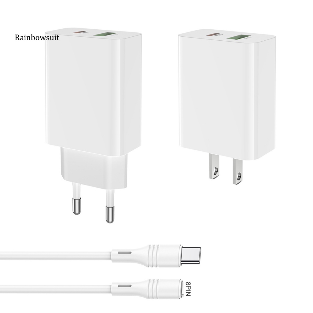 Cục Sạc Điện Thoại Mini Thông Minh Nguồn Thấp Cổng USB Type-C Dành Cho Văn Phòng QC30 PD20W