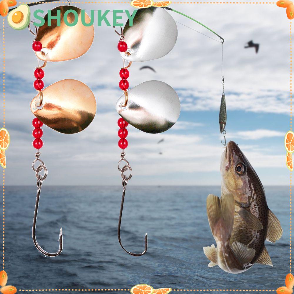 Set 5 Mồi Giả Mềm Câu Cá Bằng Kim Loại