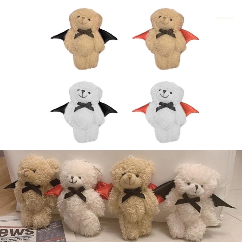 Móc Chìa Khóa Hình Gấu Nâu Nhồi Bông Dễ Thương Cho Nữ