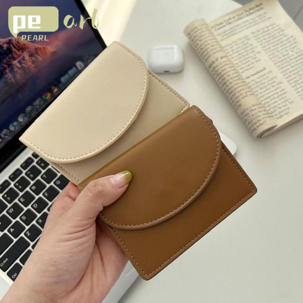 PEARLVN Ví Da Thật Cỡ Lớn Thiết Kế Xinh Xắn Cho Nữ