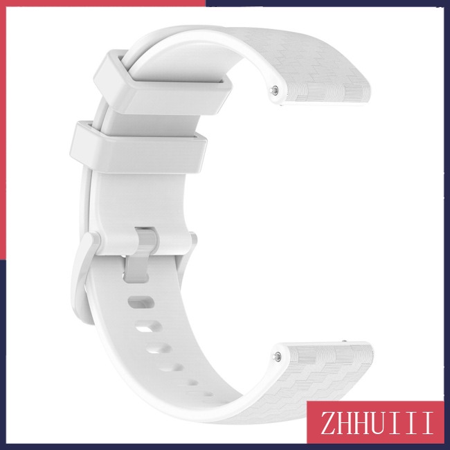 Dây Đeo Silicon Họa Tiết Sợi Carbon 22mm Cho Đồng Hồ Thông Minh Xiaomi S1