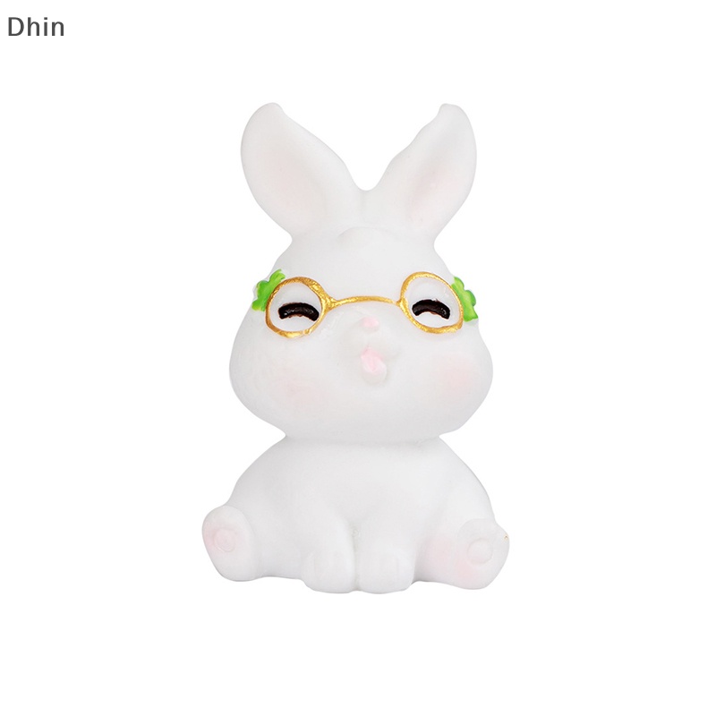 Mô Hình Chú Thỏ Mini Dễ Thương Dùng Trang Trí Nhà Cửa / Lễ Phục Sinh