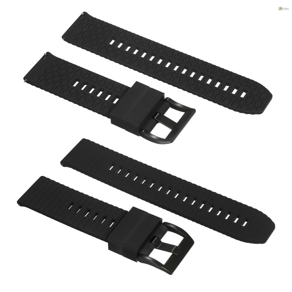 Dây Đeo Silicone Mềm 22mm Có Khóa Thoáng Khí 22mm Cho Đồng Hồ Thông Minh / Truyền Thống