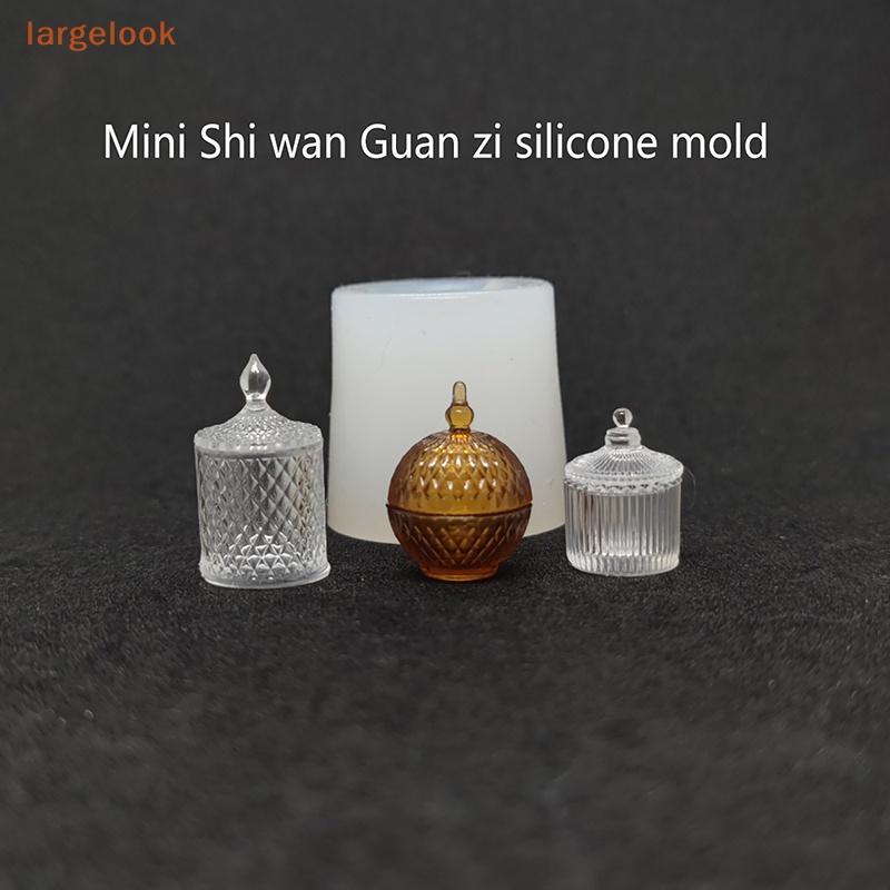 Mô Hình Hũ Silicone Đựng Bánh Kẹo / Thức Ăn Mini Trang Trí Nhà Búp Bê