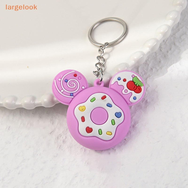 Móc Khóa Hình Bánh Donut Độc Đáo Trang Trí Giáng Sinh Năm Mới