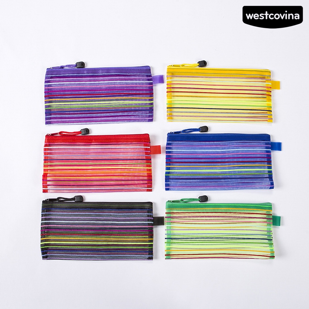 [WSTN]✎Set 2 Túi Lưới Đựng Bút Đa Năng Tiện Dụng Chất Lượng Cao