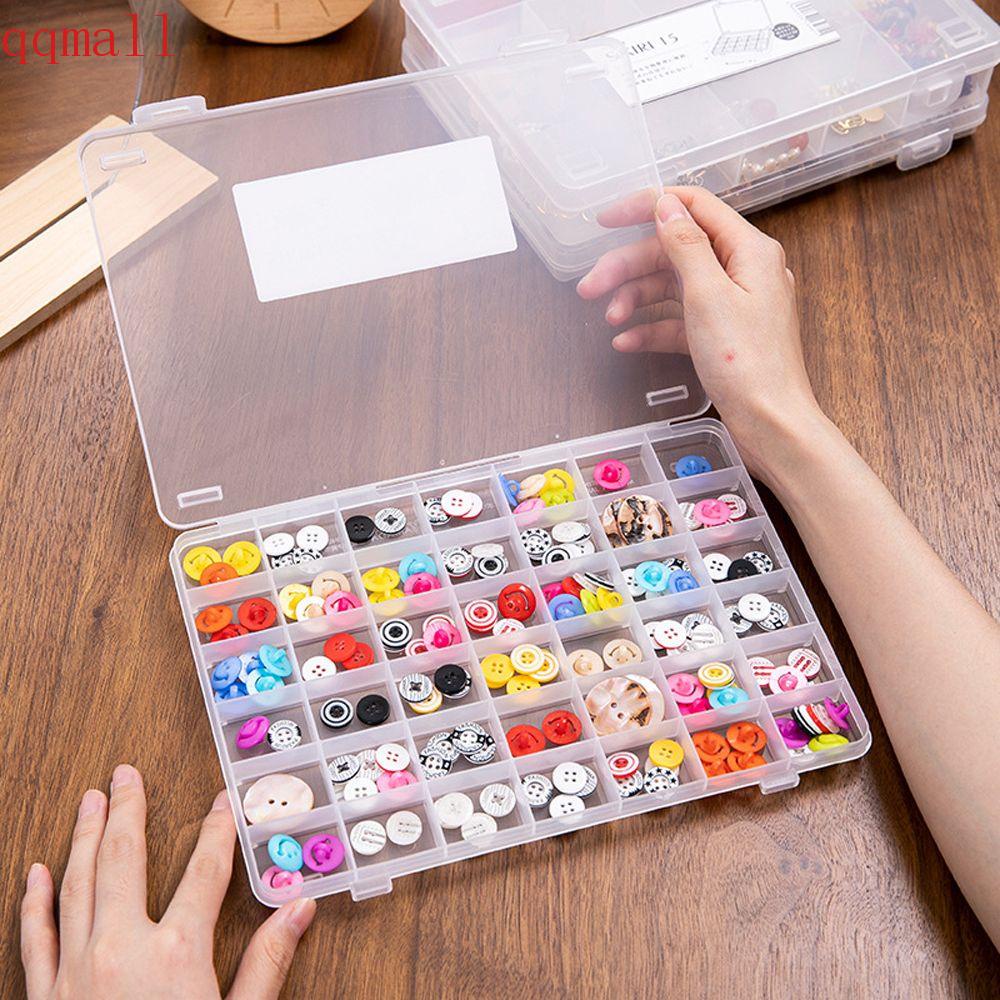 QQMALL Hộp Đựng Trang Sức Đa Năng Hình Vuông Tiện Dụng