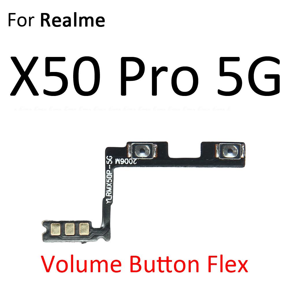 Cáp Nút Nguồn Âm Lượng Cho OPPO Realme X X2 X50 X7 Pro