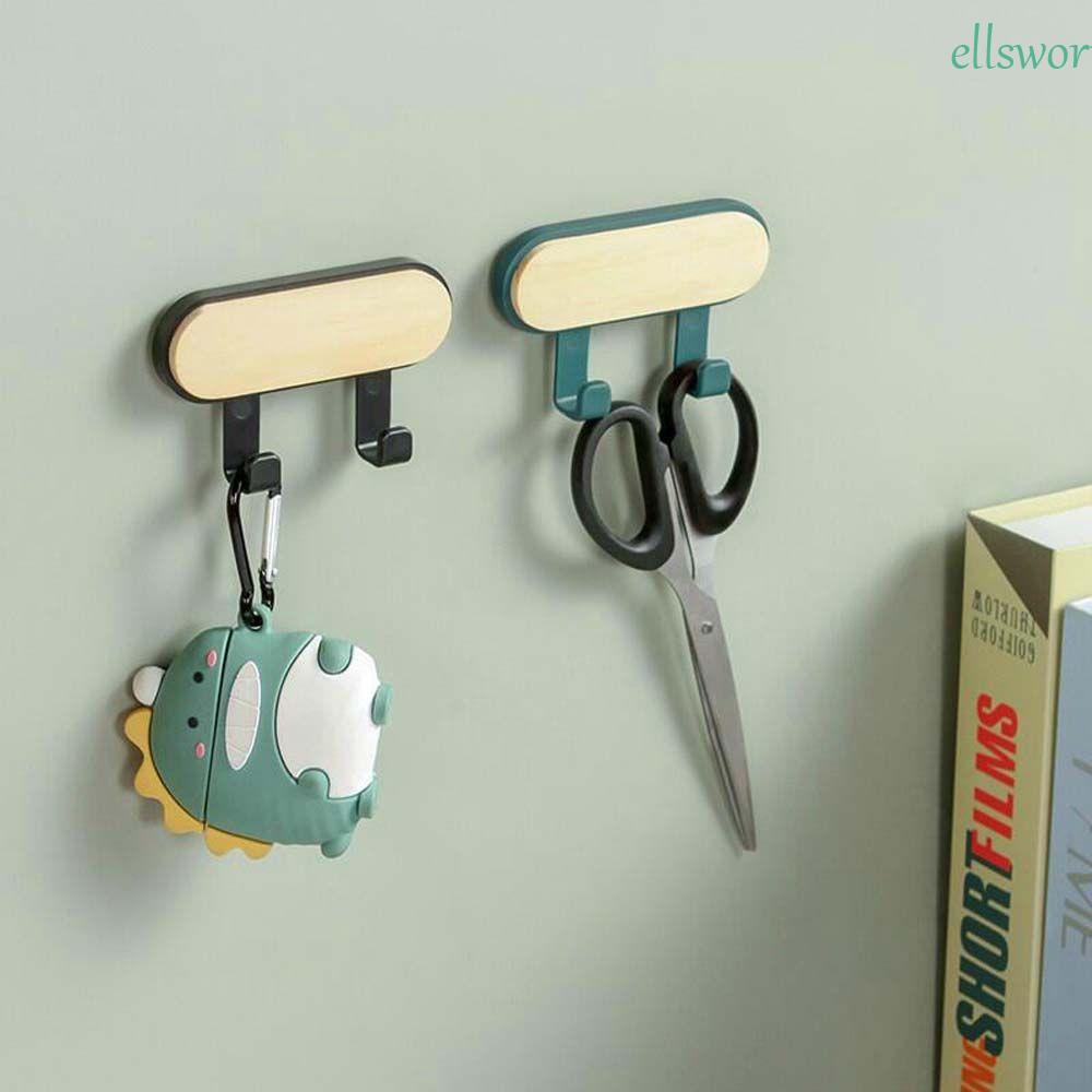 ELLSWORTH Giá Đỡ Móc Treo Chìa Khóa Gắn Tường Tự Dính Trang Trí Nhà Bếp