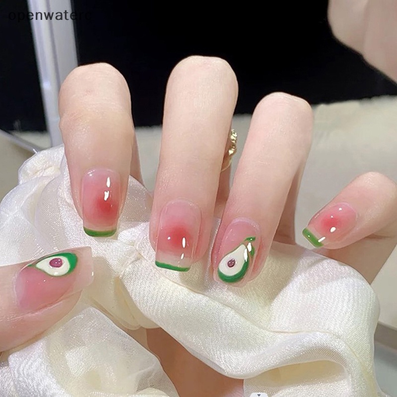 Miếng Dán Trang Trí Móng Tay 3D Hình Trái Cây Xinh Xắn