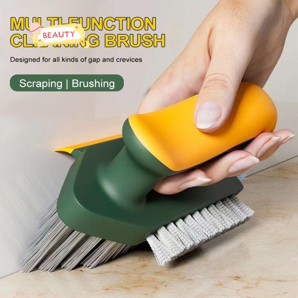 BEAUTY Bàn Chải Vệ Sinh Rãnh Cửa Sổ / Khe Hở Chữ V 4 Trong 1 Đa Năng Tiện Dụng Cho Gia Đình