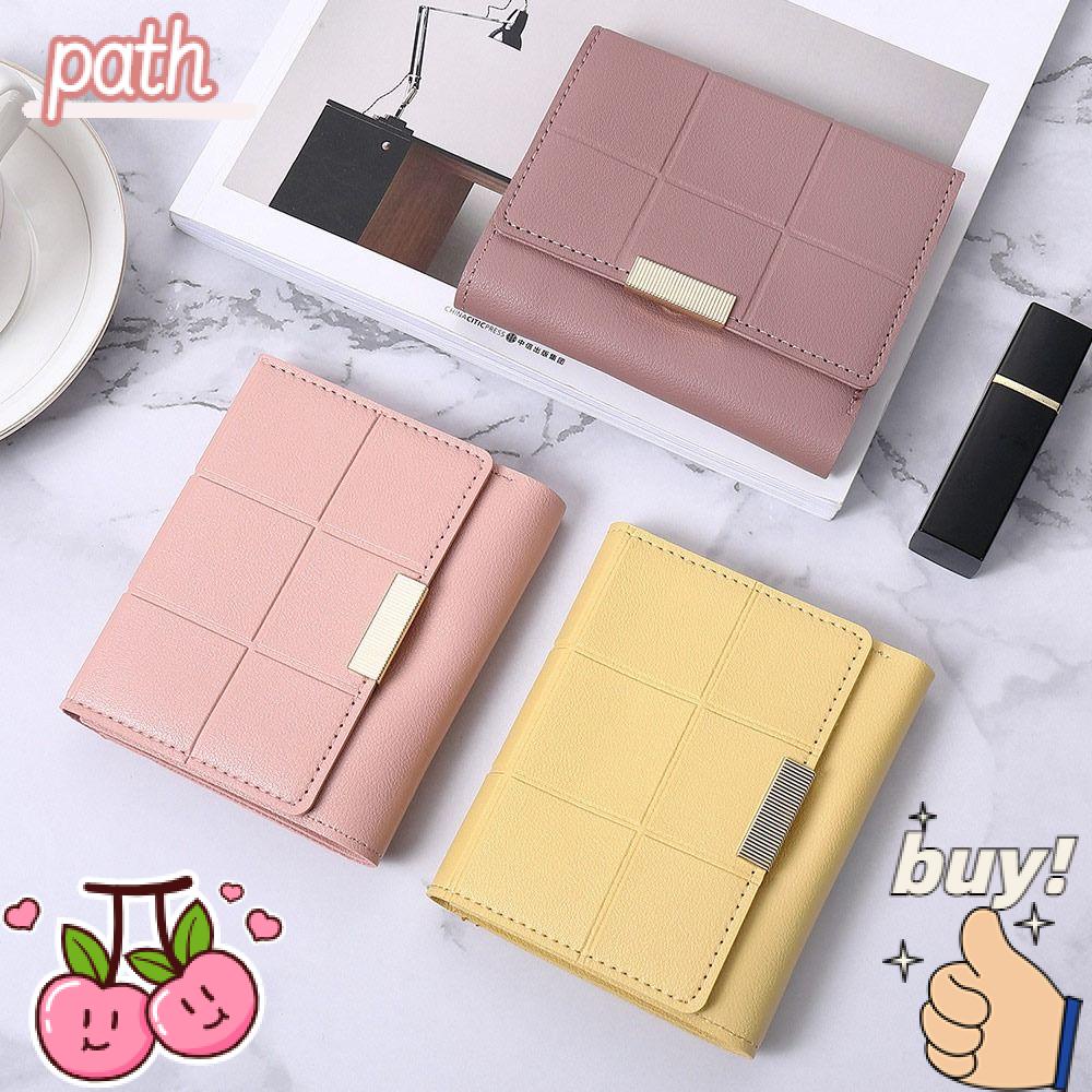 PATH Ví Đựng Thẻ Ba Ngăn Dạng Gập Nhỏ Gọn Cho Nữ
