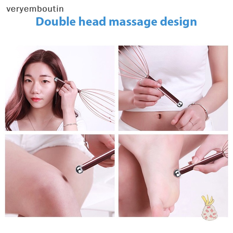 1 Đầu Massage Với 12 Ngón Tay Giúp Giảm Căng Thẳng