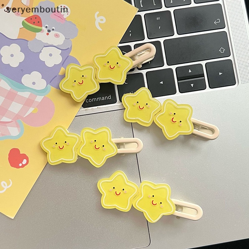 Kẹp Tóc Hình Ngôi Sao Năm Cánh Hoạt Hình Dễ Thương Cho Bé Gái