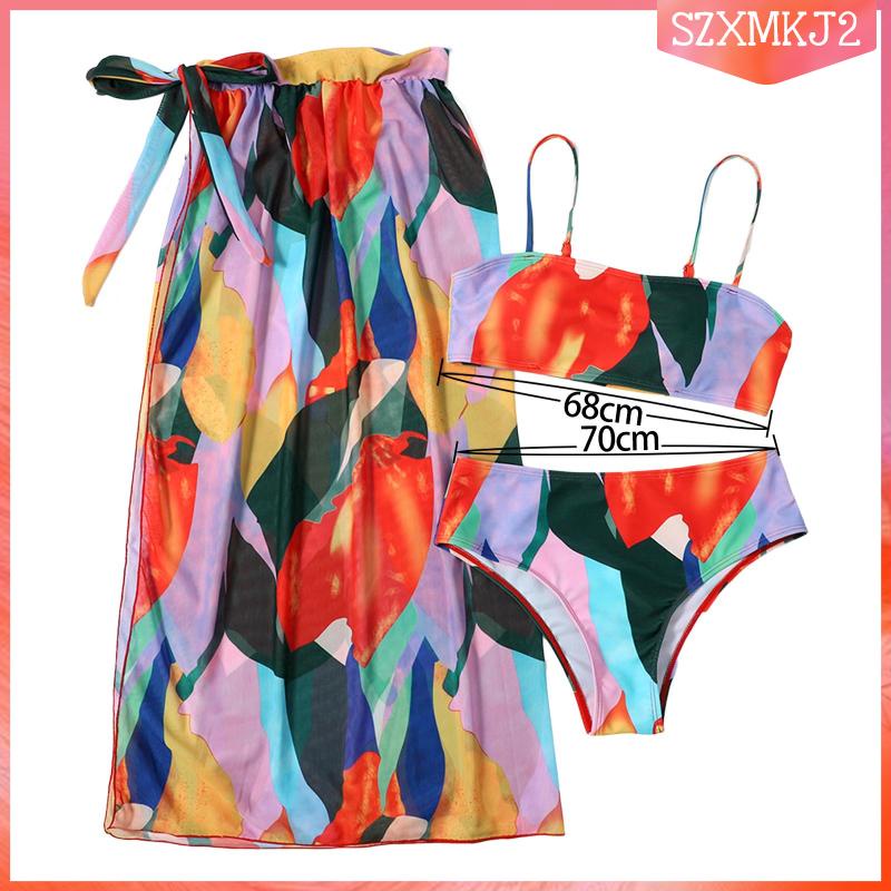 Bộ Đồ Bơi Bikini Tam Giác Có Áo Che Phủ Dành Cho Nữ