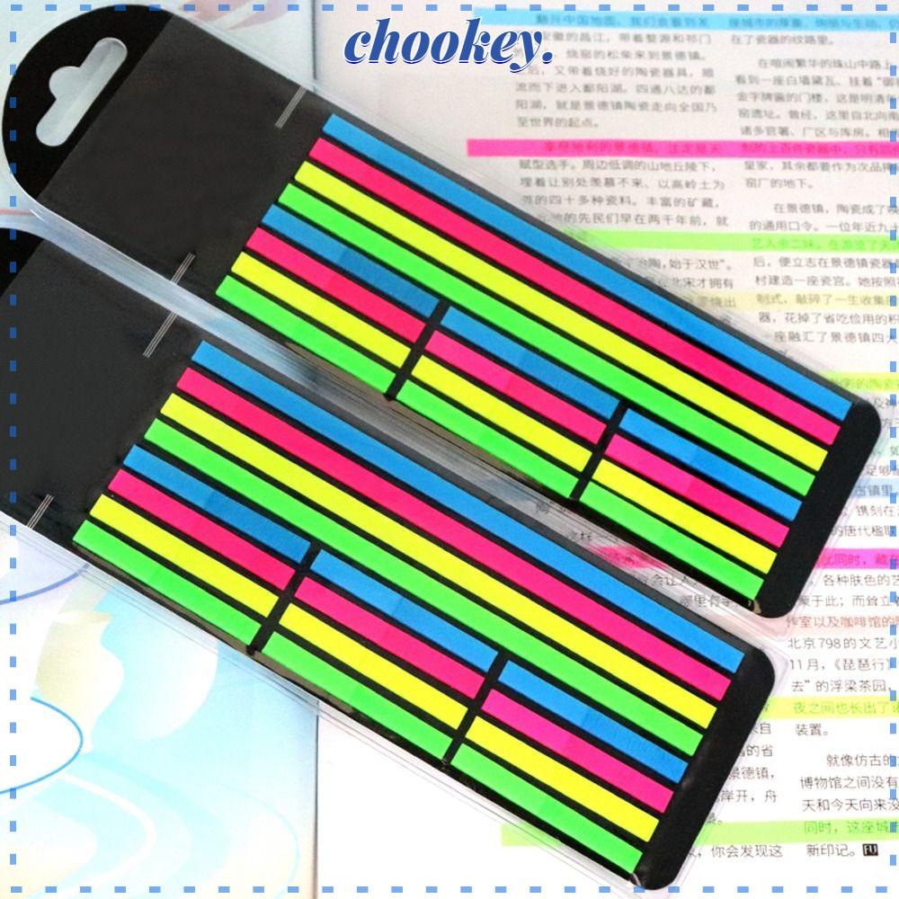 CHOOKEY Miếng Dán Dạ Quang Nhiều Màu Sắc Trang Trí Trường Học