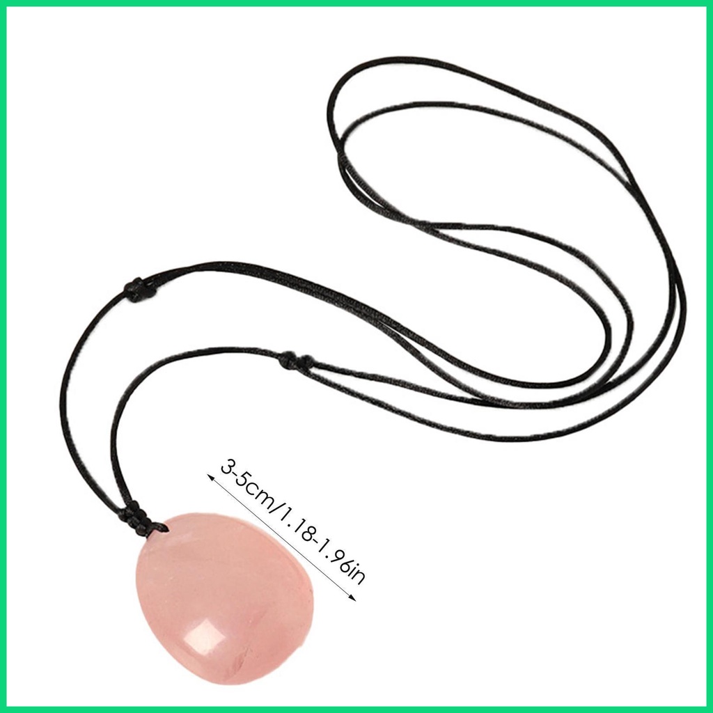 Vòng cổ Mặt Pha Lê Hồng Tự Nhiên Thời Trang Cho Ngày Valentine