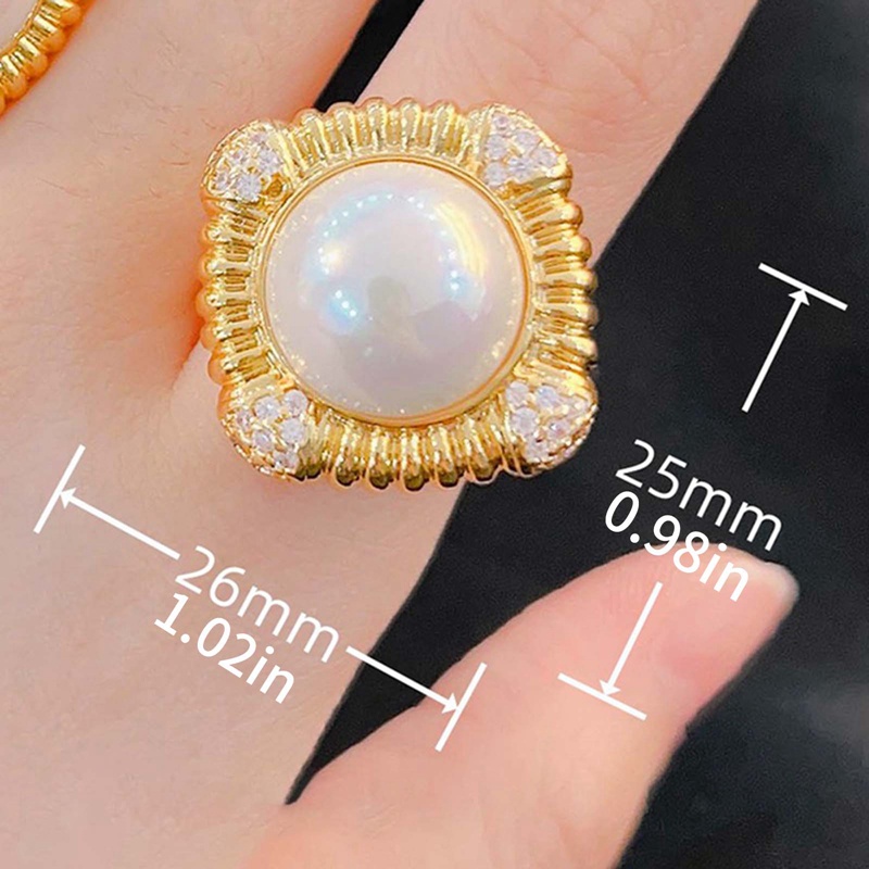 Ygt Bộ Khuyên Tai Đính Ngọc Trai Trắng Phong Cách Ý Cổ Điển Sang Trọng Thời Trang Cho Nữ