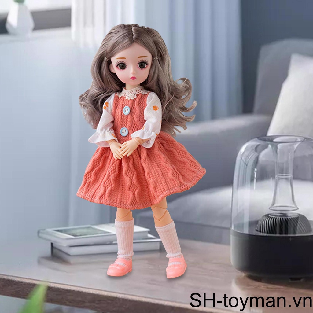 Bộ Đồ Chơi Búp Bê BJD Tỉ Lệ 1 / 6 Chất Lượng Cao