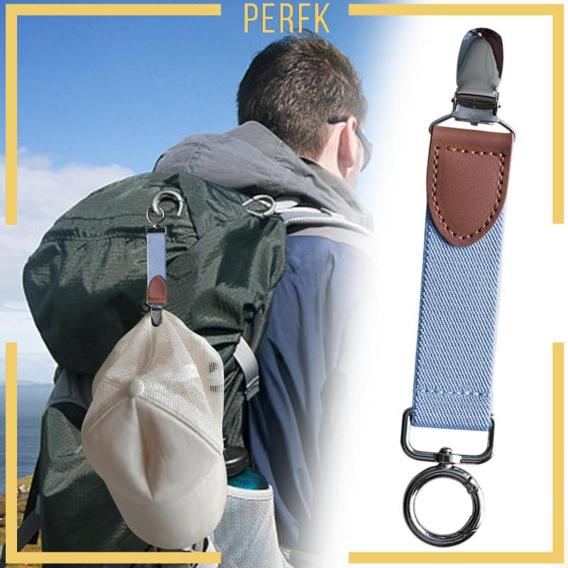 Giá Đỡ Kẹp Mũ Mỏ Vịt Co Giãn Di Động Tiện Dụng Cho Ba Lô / Túi Xách