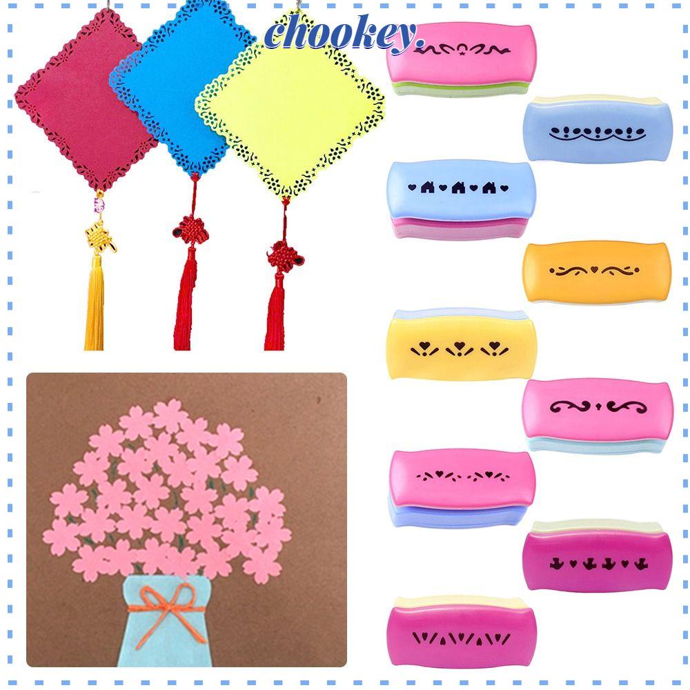 CHOOKEY Dụng Cụ Cắt Viền Hoa Handmade Hình Chữ S
