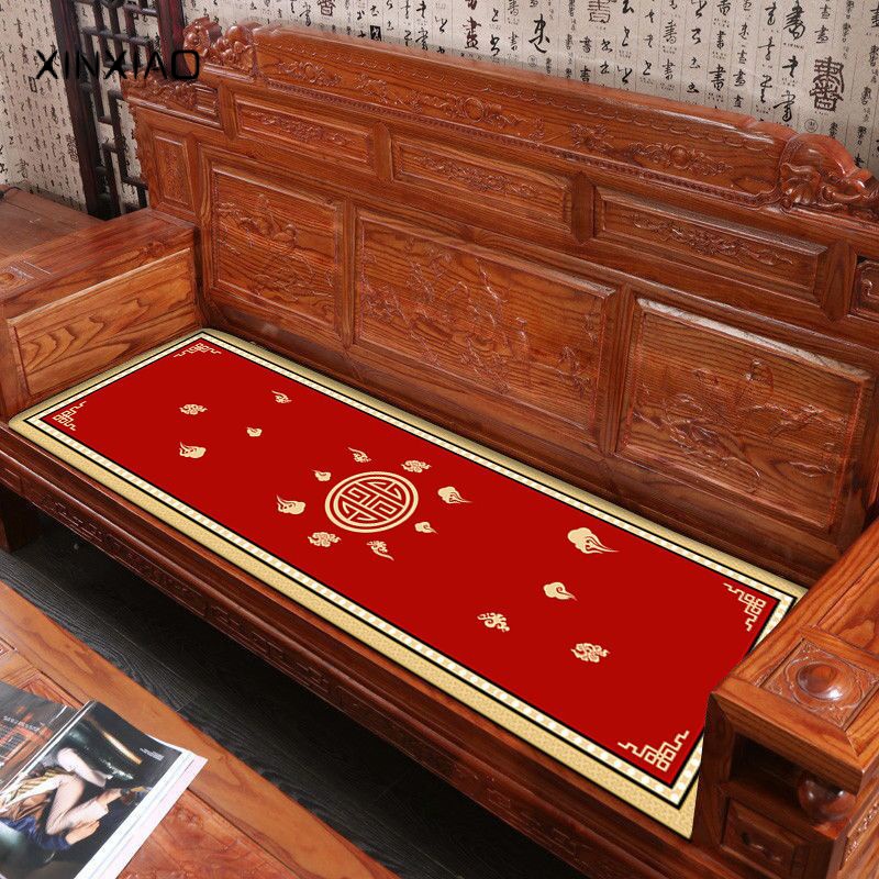 Đệm Lót Ghế sofa Gỗ Chống Trượt Phong Cách Trung Hoa