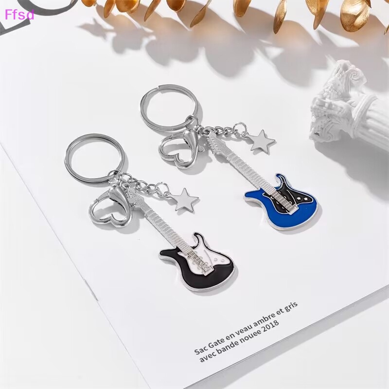 {Ffsd} 2023new Y2k Móc Chìa Khóa Hình Trái Tim Ngôi Sao Trái Tim Phong Cách Vintage Thời Trang Ngọt Ngào Cho Nữ