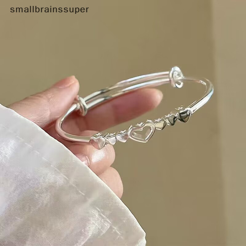 Vòng Tay Mặt Hình Trái Tim Nhỏ Đơn Giản Thời Trang Cho Nữ SBS