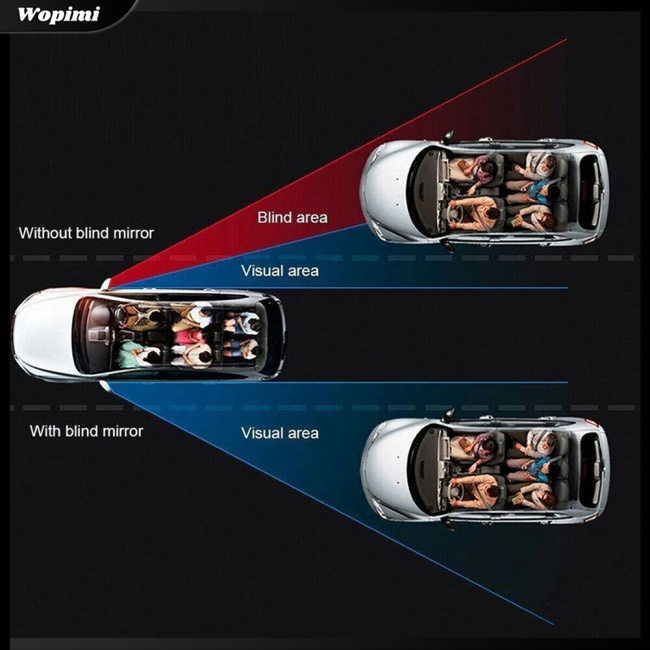 Mf Gương Chiếu Hậu Tròn Xoay 360 Độ Nhìn Điểm Mù Cho Xe Hơi