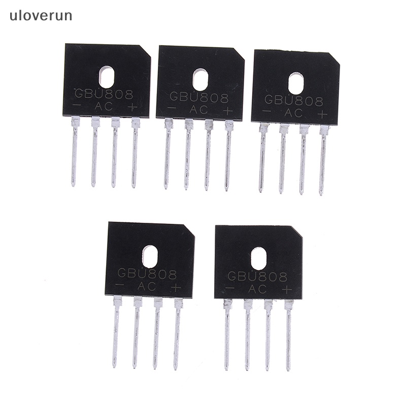 Set 5 Đi Ốt Chỉnh Lưu ic GBU808 800V 8A Chuyên Dụng
